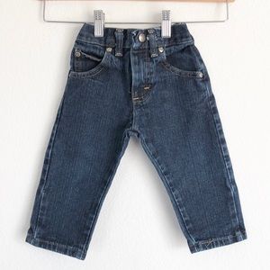 Wrangler infant dark wash jeans